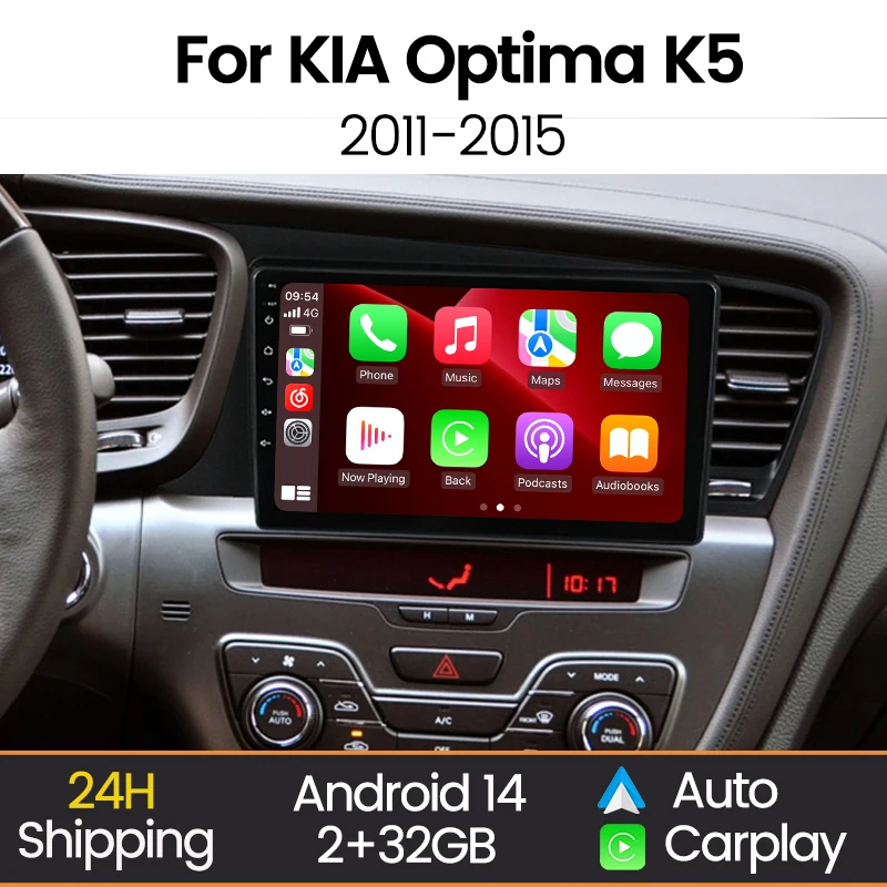 MEKEDE Android All In One Car Radio Screen For KIA Optima K5 2013-2015 Wireless Carplay Auto WIFI Car Video Multimedia Player