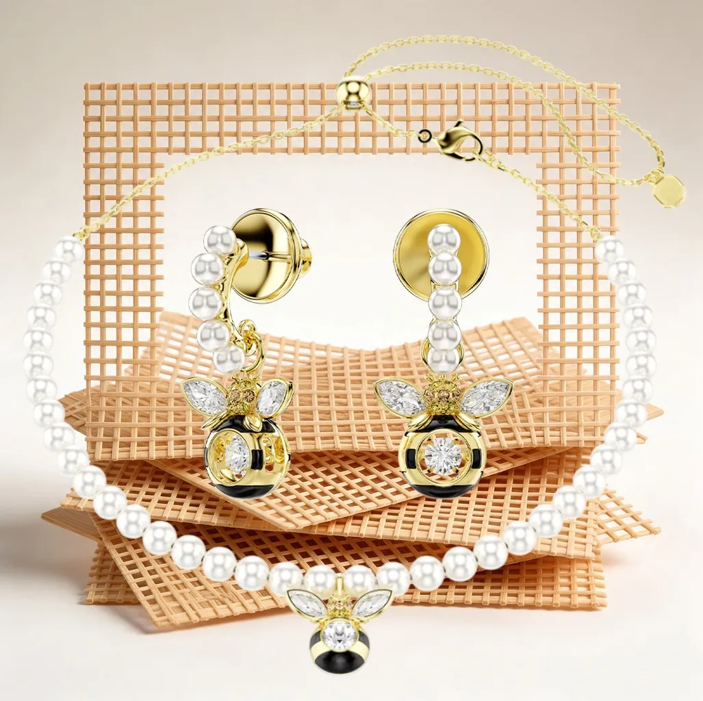 2026 New Arrival:Dazzling Precision Cut Crystal Necklace Set Women's Banquet Glamour Luxe Texture Sparkle 4