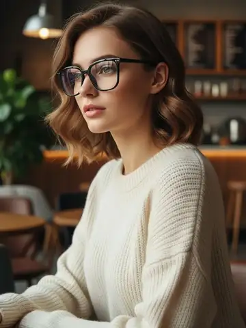 Minimalist Square Blue Light Blocking Glasses Personality Rivets Plain Face Slimming Unisex Clear Glasses 1962