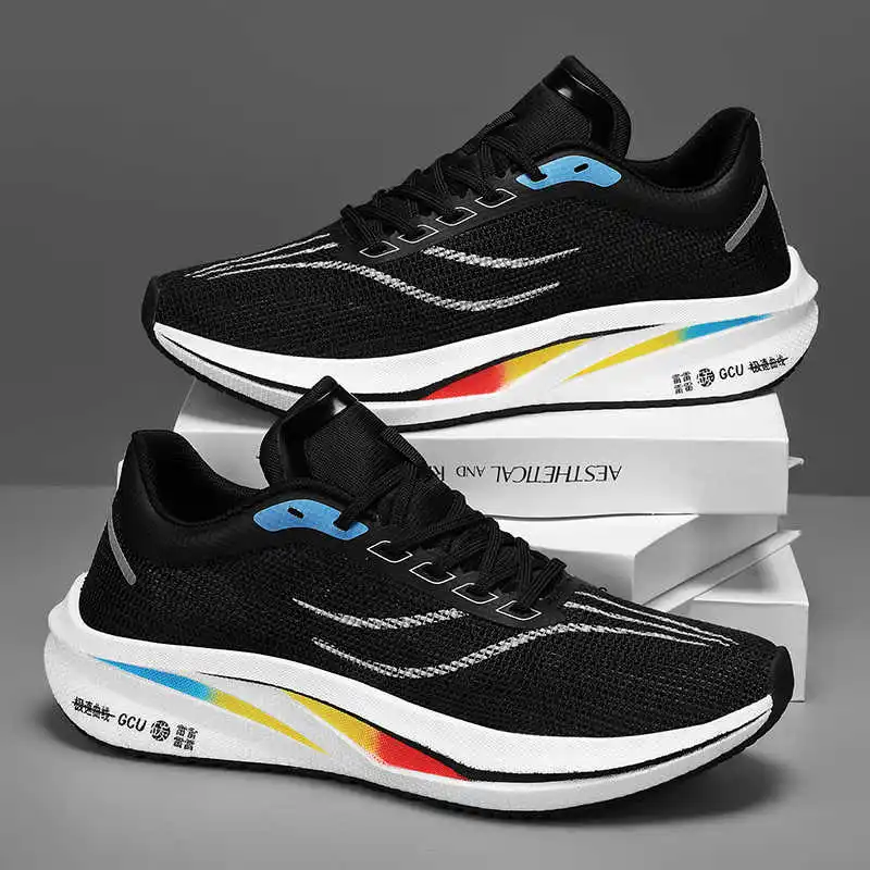 

Мужские кроссовки на шнуровке в стиле ретро на толстом каблуке, вулканизированная новейшая обувь, синяя обувь, спортивные кроссовки «Красовки», особый широкий размер 0