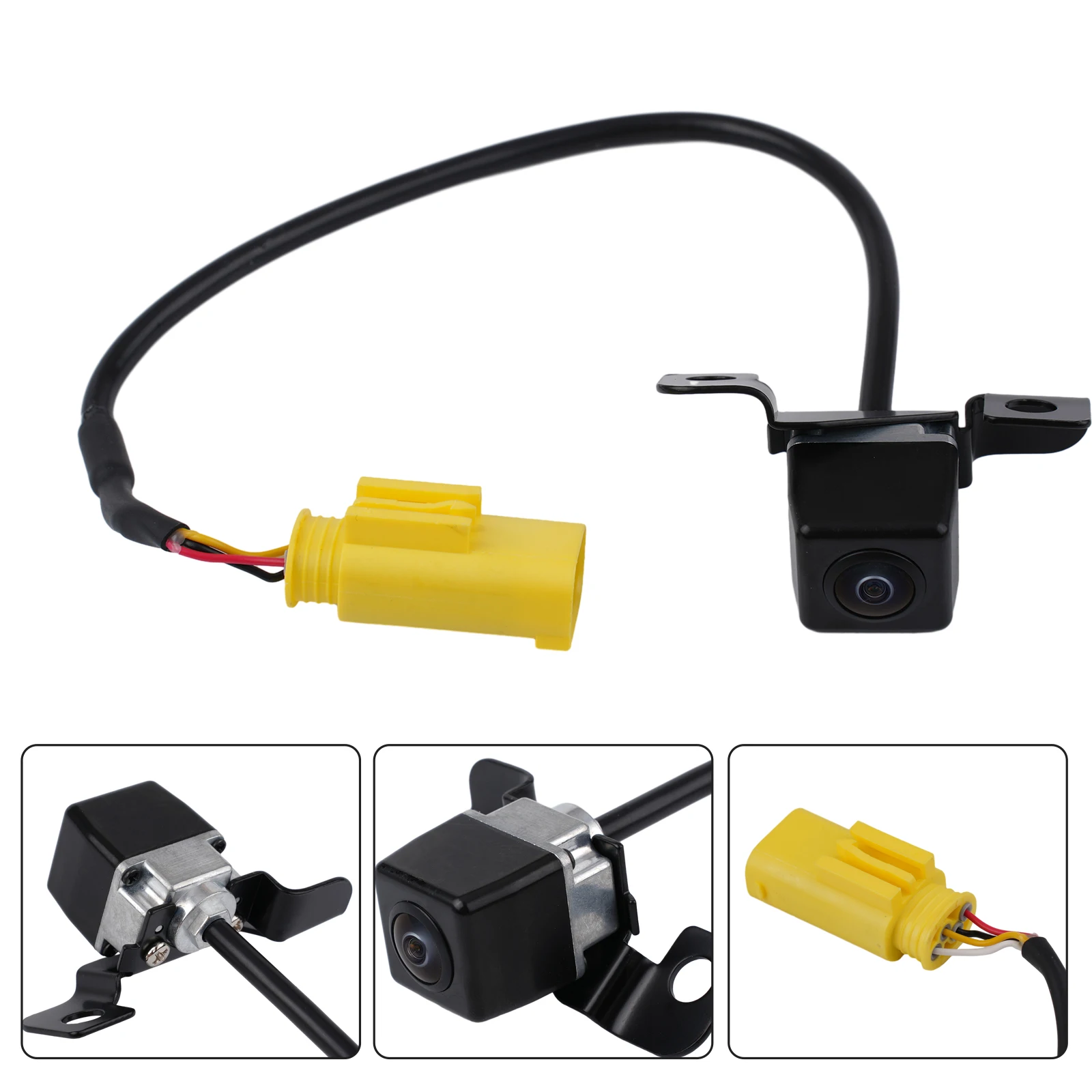 957602P202 Rearview Backup Parking Camera 95760-2P202 ABS Plastic Back Up Camera Black Rear View Car Accessories