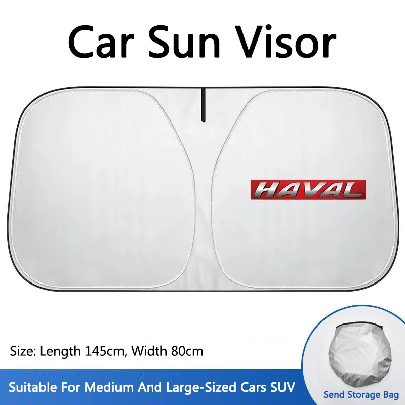 زجاج السيارة الأمامي الشمس الظل يغطي أقنعة نافذة أمامية حامي المظلة ل Haval الجدار العظيم Jolion H1 H2 H3 H4 H5 H6 H7 H9 F5 F7