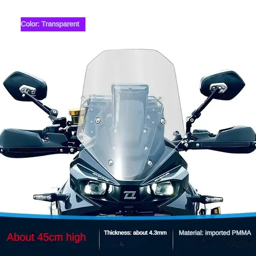 Imagen 2 del producto Parabrisas de motocicleta para Colove Kove KY800X Rally KY800 X Rally 800X 800 X, deflectores de viento, visera