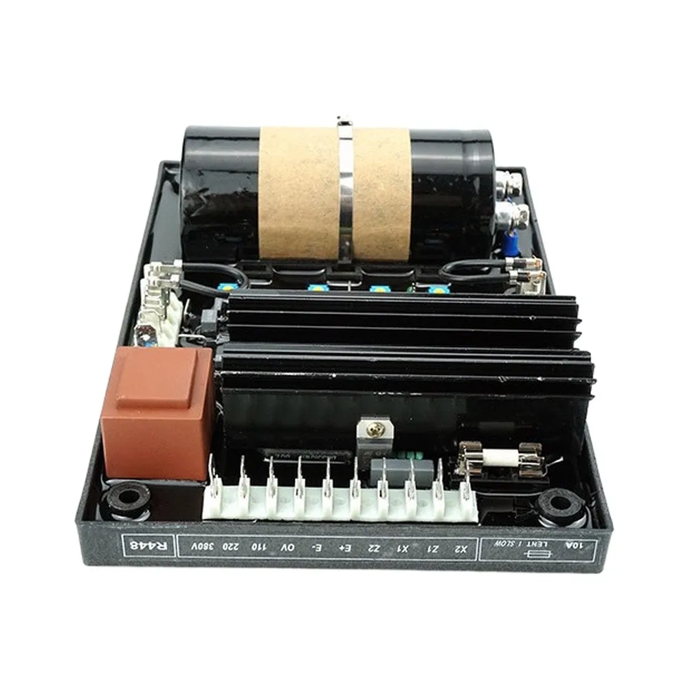 1 Piece R448 Automatic Voltage Regulator Board For Generator AC Control Module AVR Accessory Black PCB