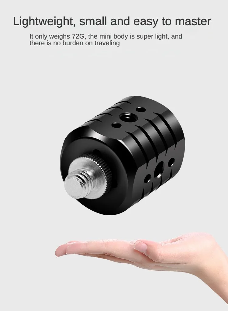 Stativschrauben-Adapter, 3/8 Zoll, 1/4 Zoll, ARRI-Loch-Konvertierungs-Verlängerungshalterung für DSLR-Kamera-Monitor, Fülllicht, magischer Arm, Fotohalterung – Detail 4