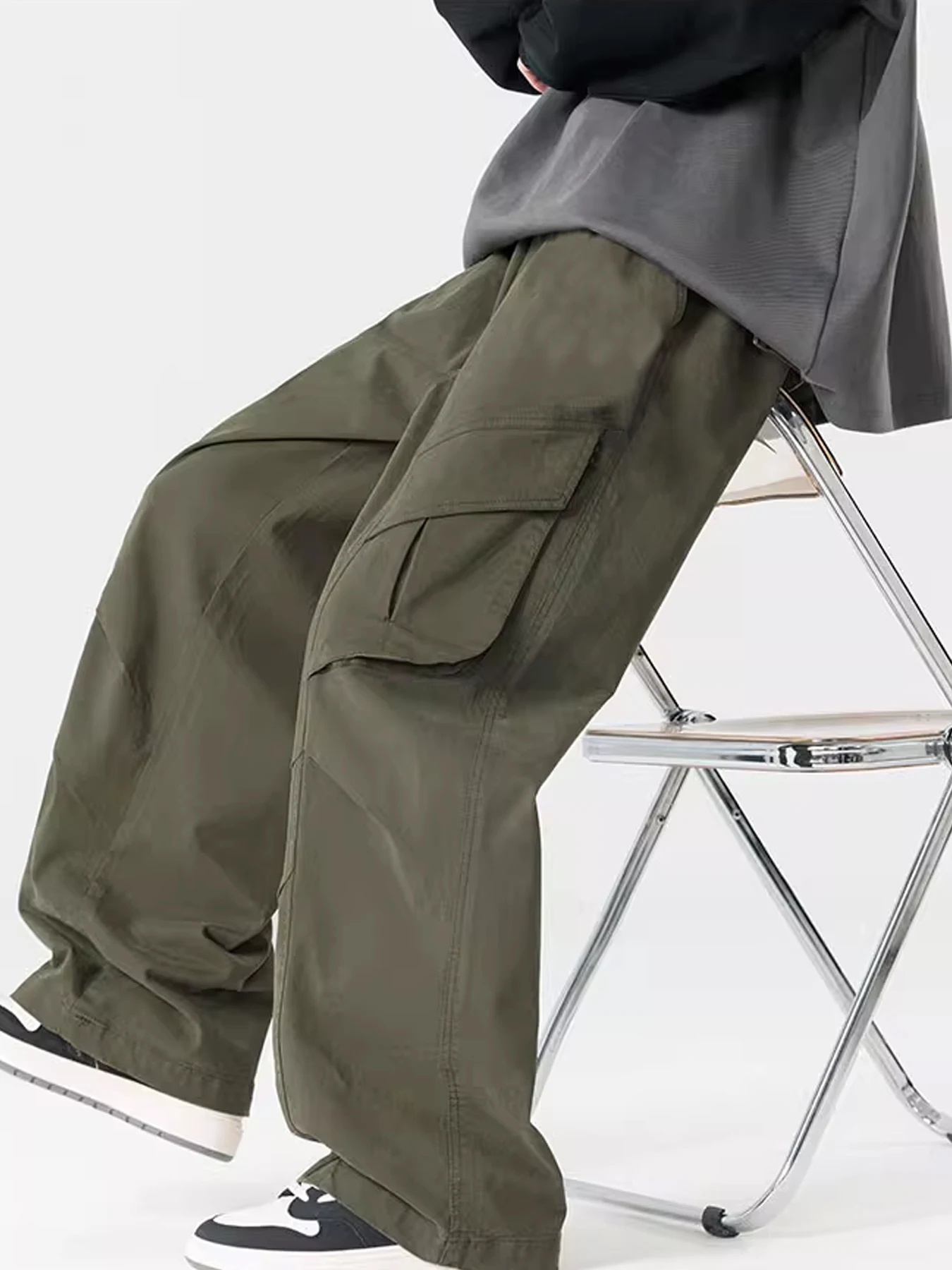 

Quick drying pants, work pants, easy to maintain casual pants, commuting bathroom pants, loose work pants, thin pants, spring an