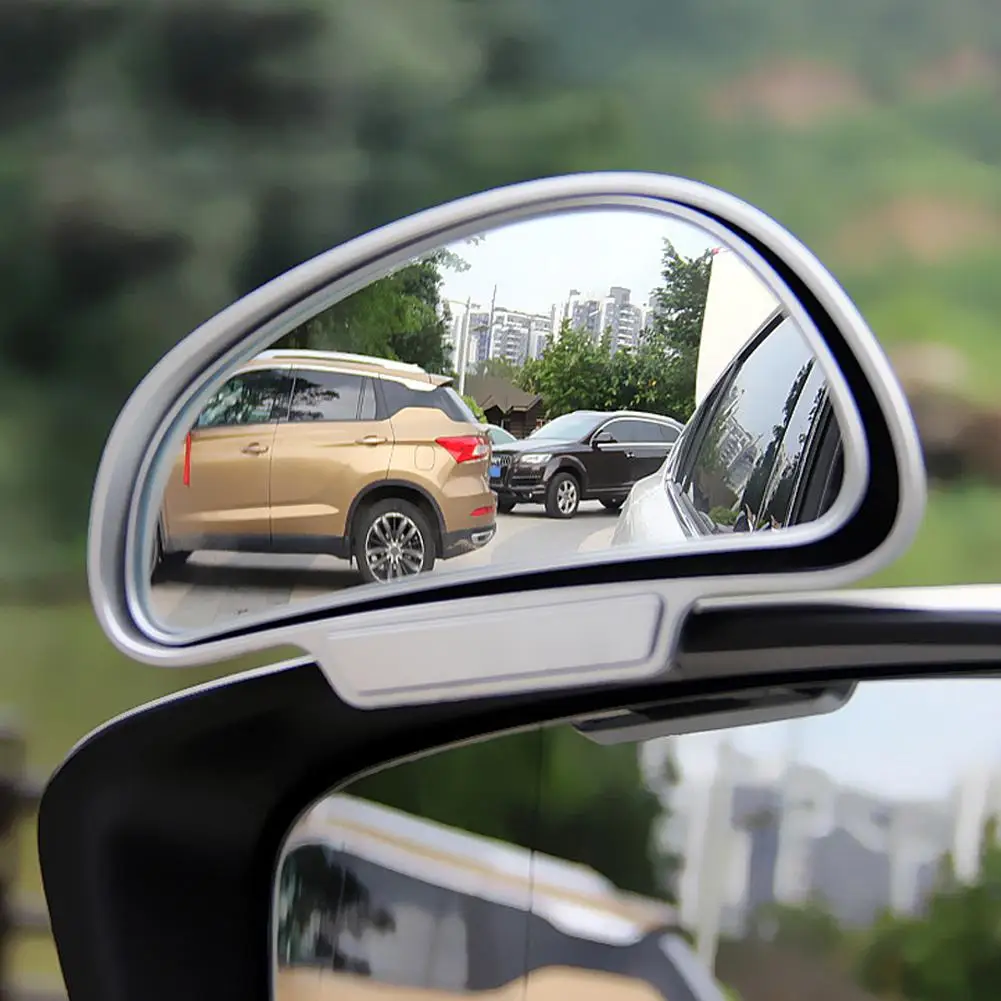 Car Blind Spot Mirror Adjustable Rearview Auxiliary Mirror For Safe Driving Eliminate Blind Spots Universal Auto Safety Accessor