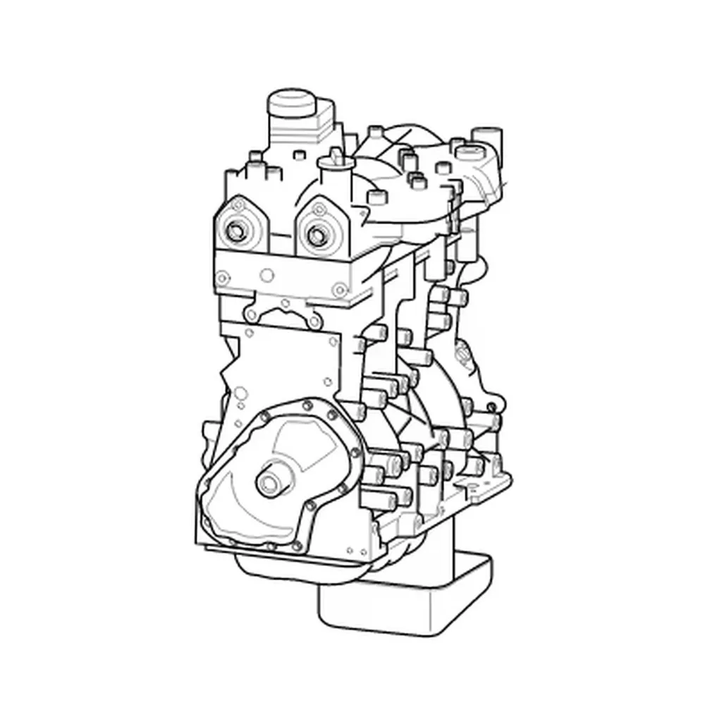 Original Short Engine Assembly C00100654 for SAIC MAXUS T60 Durable Auto Engine Parts Direct Fit Replacement