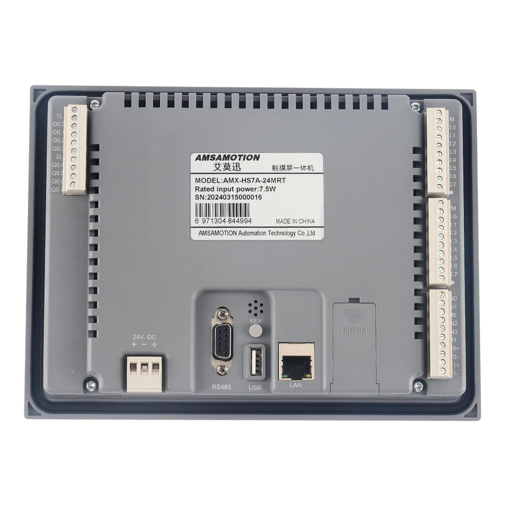 7-дюймовый все-в-одном PLC + HMI совместимый с контроллером Siemens cpu224 16DI 8DO 2PT100 4AI Ethernet-монитор ЧПУ PID PTO