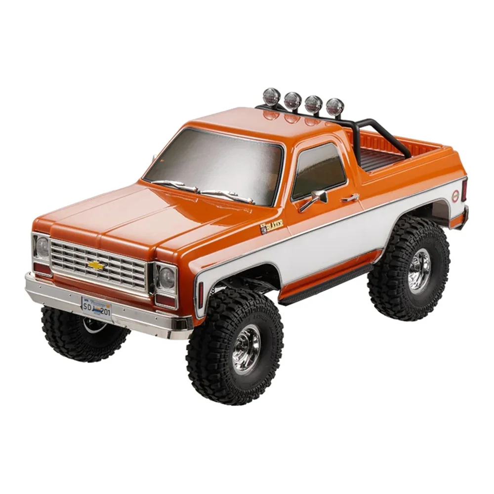 FMS FCX10 1/10 2.4G 4WD RC Car Chevrolet K5 Blazer RS Two Speed Rock Crawler Climbing Off-Road Truck LED Light Locking Different