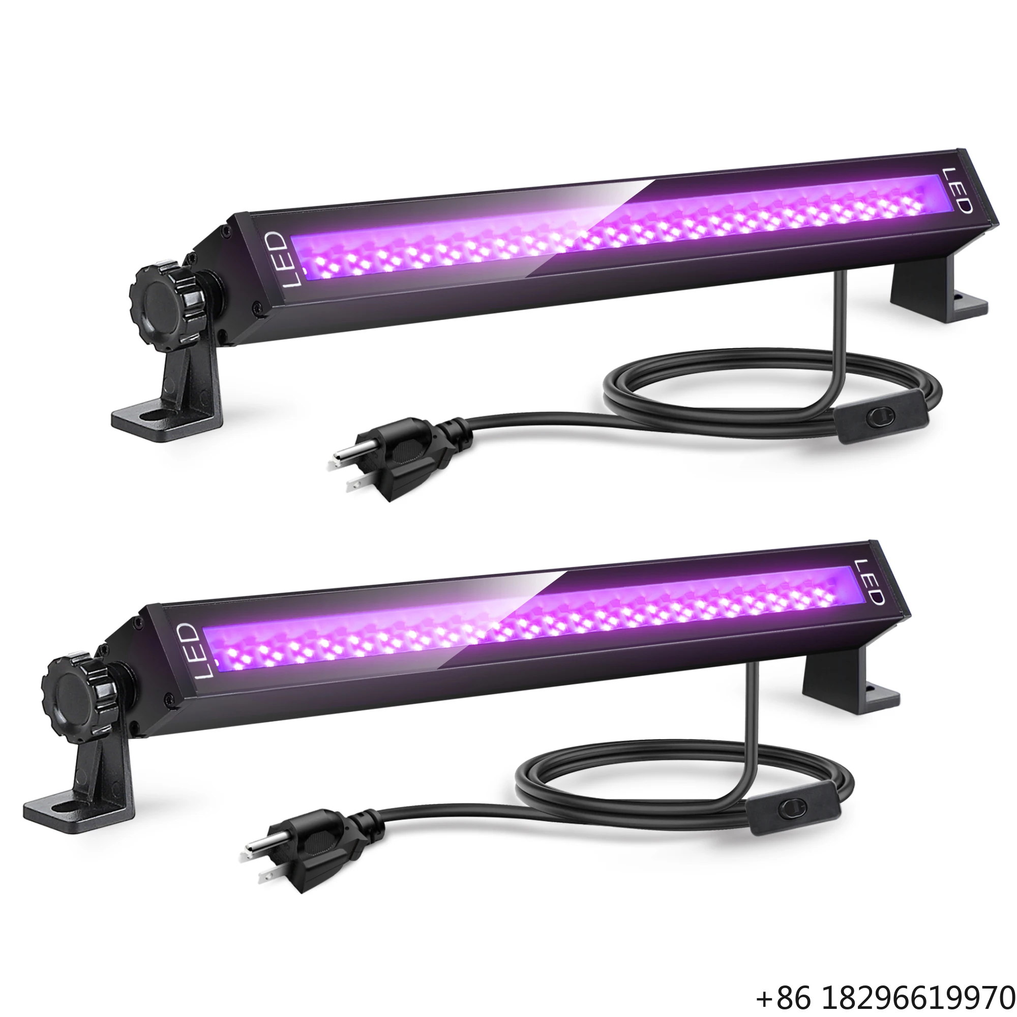 UV Black Light Bar for Glow Party Large Space Bar Bedroom Stage Decorations