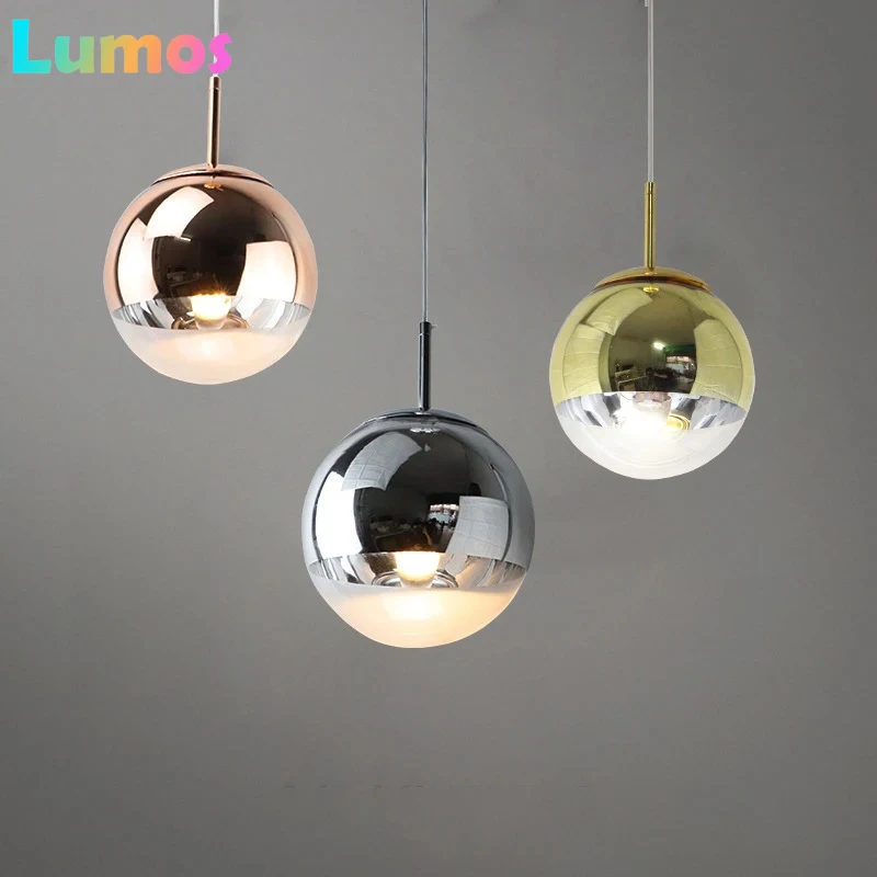 

PD Ball Lights Modern Nordic Pendant Chandeliers Hanging Lamp Indoor Lighting Decor For Bedroom Living Room Ho
