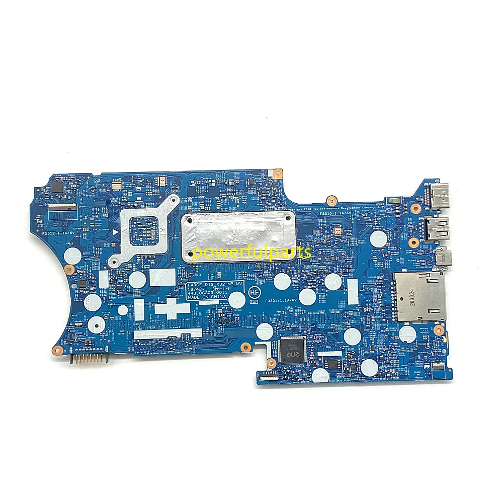 Imagem -02 - Funcionando para hp X360 Tpn-w139 14-dh Placa-mãe i5 i7 Cpu com Gráfico 187421 448.0gg03.0011 L67770601 L67771-601 100