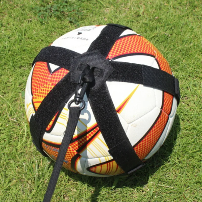 Soccer Ball Juggle Bags Children Auxiliary Circling Belt Kids Football Training Equipment Kick Solo Soccer Trainer Football Kick