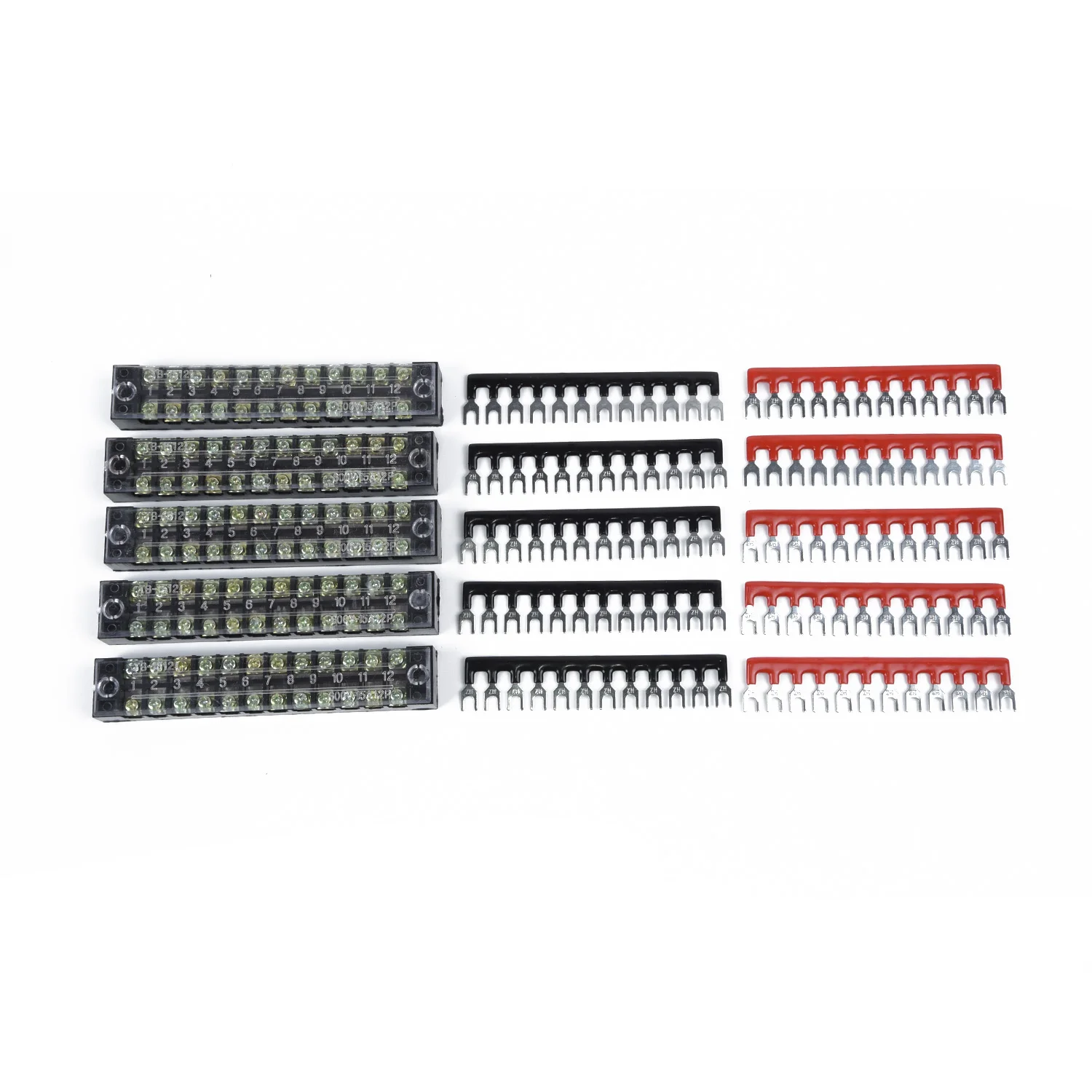 12PCS Car Terminal Block Marine Power Distribution Bar 15A 660V  Boat Parts & Accessories Parts Marine Hardware