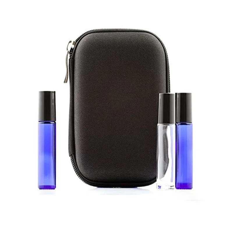 Portable Essential Oil Carrying Case with 10 Slots for 5/10ml Bottles Doterra Aroma Oil Organizer Compact Essential Oil Storage