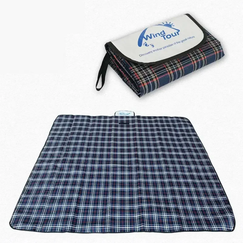 

2023 Waterproof Moisture-proof Pad Picnic Baby Crawling Blanket Brand Outdoor Acrylic Portable Folding Camping Beach Pad 3Color