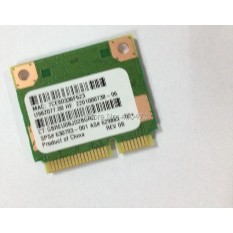 

Для Ralink RT5390 Half MINI PCI-E Wlan Wi-Fi беспроводная карта для HP COMPAQ G4 G5 G7 4230S 4330S 4530S 630 635 SPS 630703-001