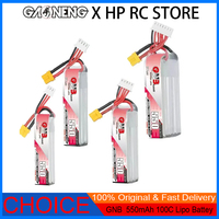 GAONENG GNB 550mAh 100C 2S-6S LiPo Battery with XT30U-F Plug - High-C Rate for FPV Racing Drone