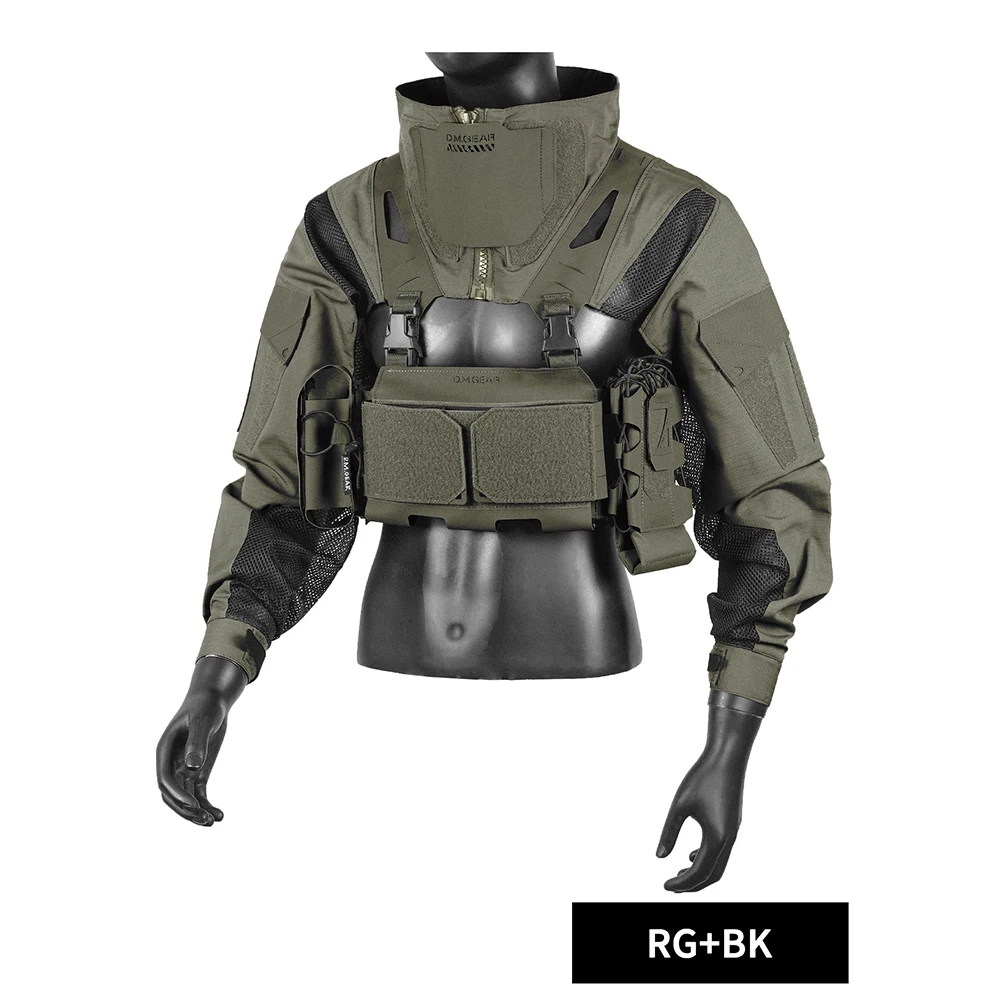 DMgear Uniforme táctico camuflaje manga larga transpirable MOLLE - imagen 5
