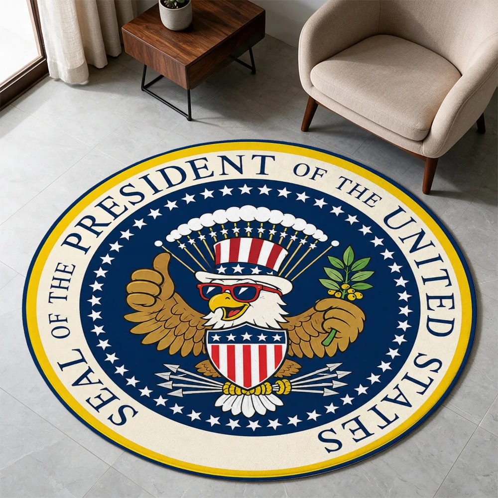 President of the United States Seal Area Rug Entrance Mat Patriotic American Decor House Doorway Welcome Mat