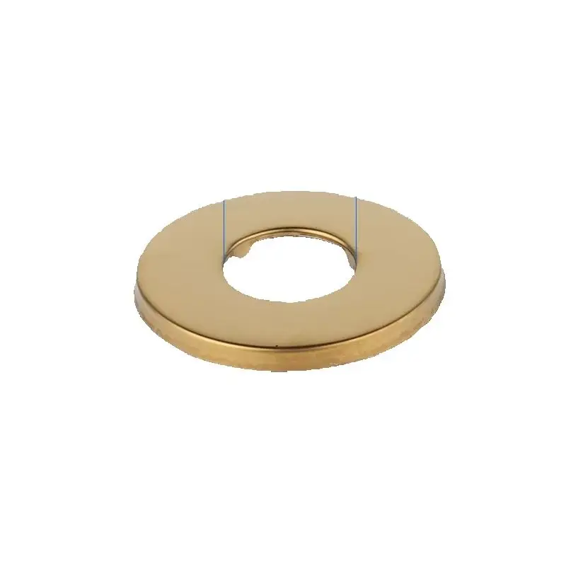 Golden Shower Faucet Fixing Kit Bathroom Accessories Water Valve Cover Stainless Steel Water Pipe Decorative Cover
