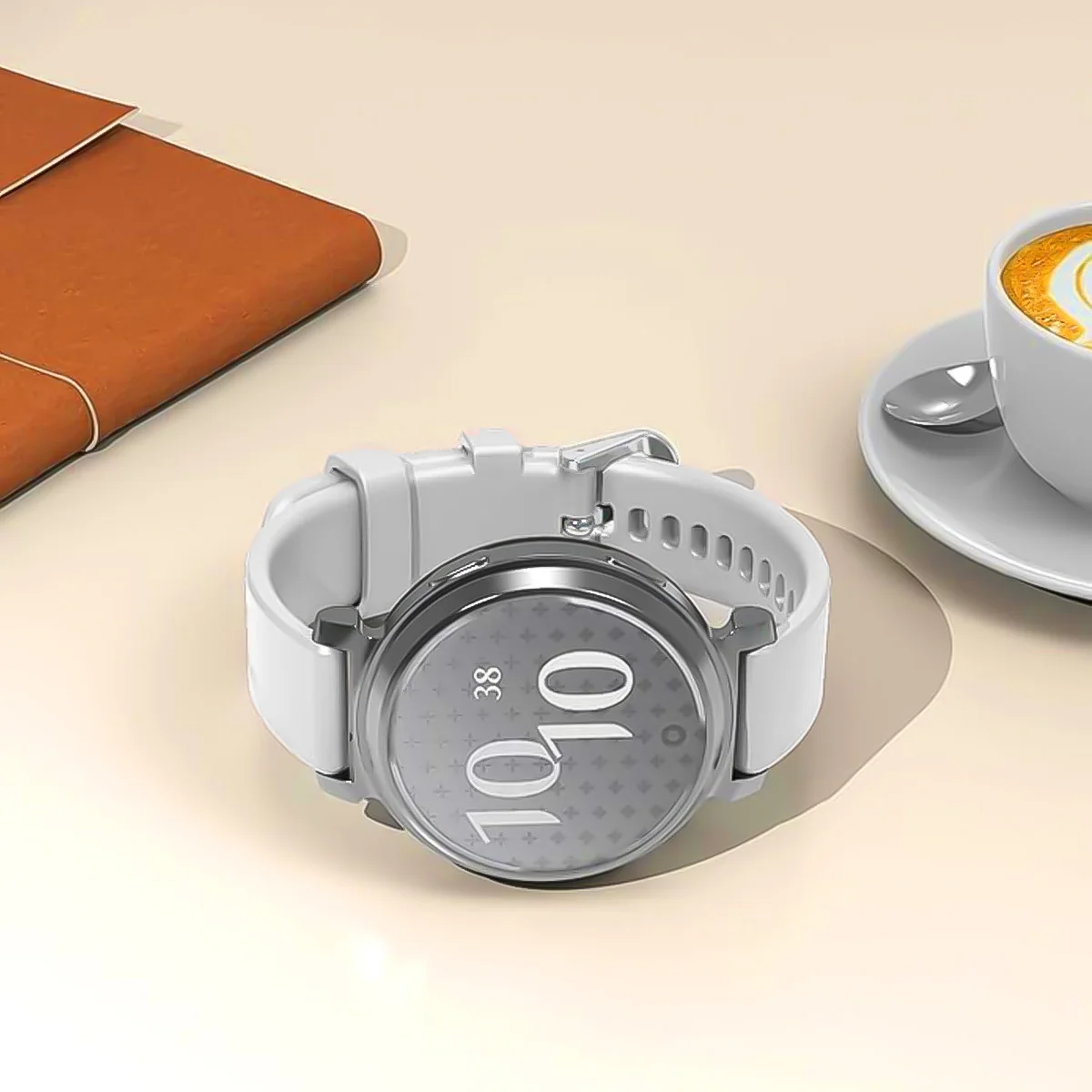 

Ремешок для Garmin Lily 2, официальный силиконовый мягкий ремешок для часов 14 мм, браслет для Garmin Lily2, активный силиконовый ремешок 14 мм, аксессуары