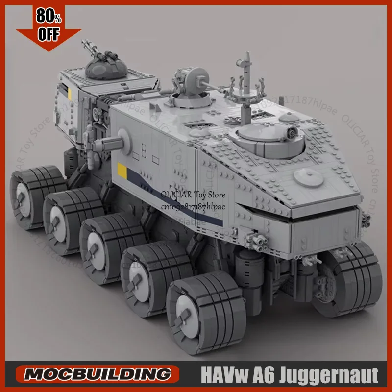 UCS Star Movie MOC HAVw A6 Juggernaut Building Blocks Technology Bricks DIY Assembly Model Puzzle Collection Toys Xmas Gifts