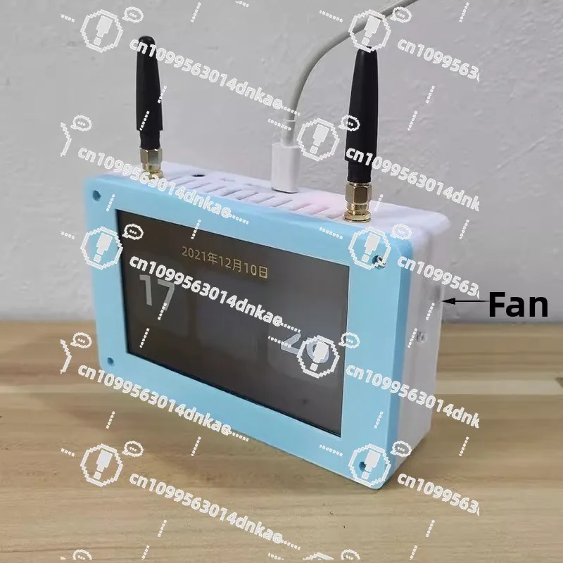 Shell Kit Is Suitable for 5-inch Screen G External Electric Belt 2.5cm Fan 4B Size Relay Board