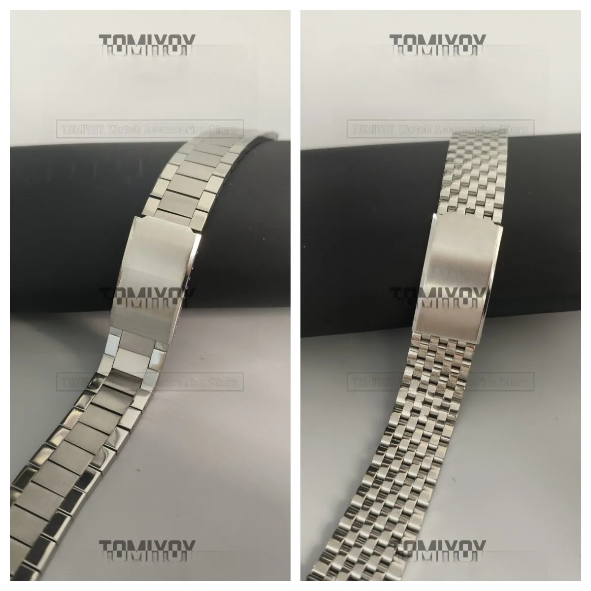 Universary 20MM With Quick Release Stainless Steel Vintage Beads Of Rice Bracelet Band Fit For Seiko TISSOT CASIO OMEGA TIMEX