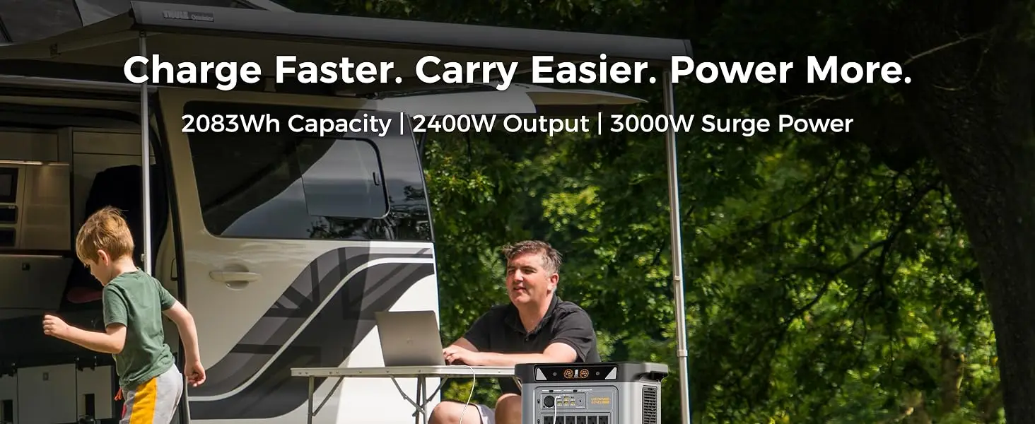 Charge Faster Carry Easier Power More