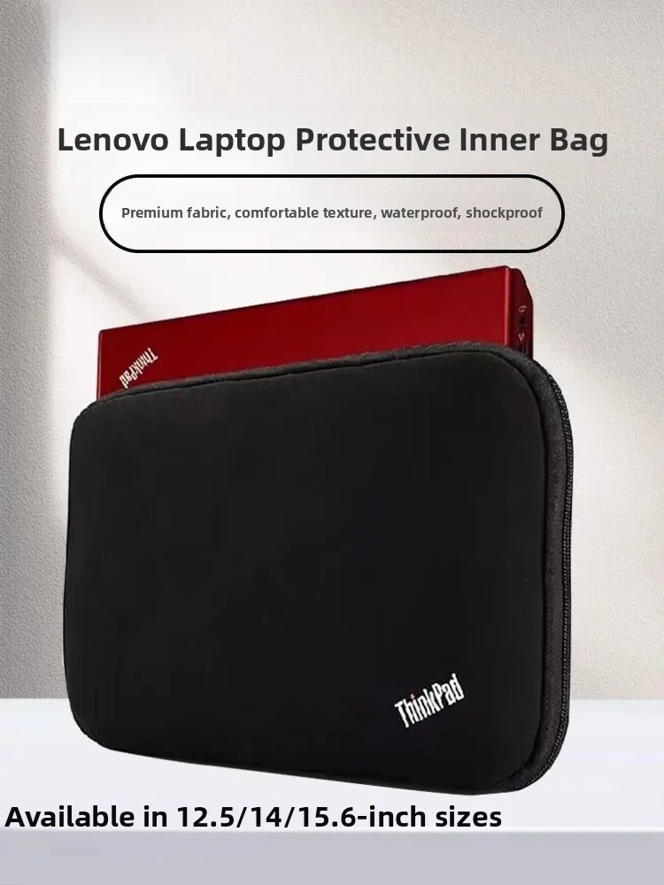 Capa Protetora Interna para Notebook   14 e 15,6 Polegadas, Dupla Face, Preta e Vermelha, para Modelos T480 T49...