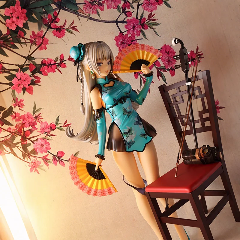 

New Product In Stock Lin Daiyu Anime Figurines Chinese-Style Cheongsams Beautiful Girl Car Ornaments Accessories Model Doll Gift