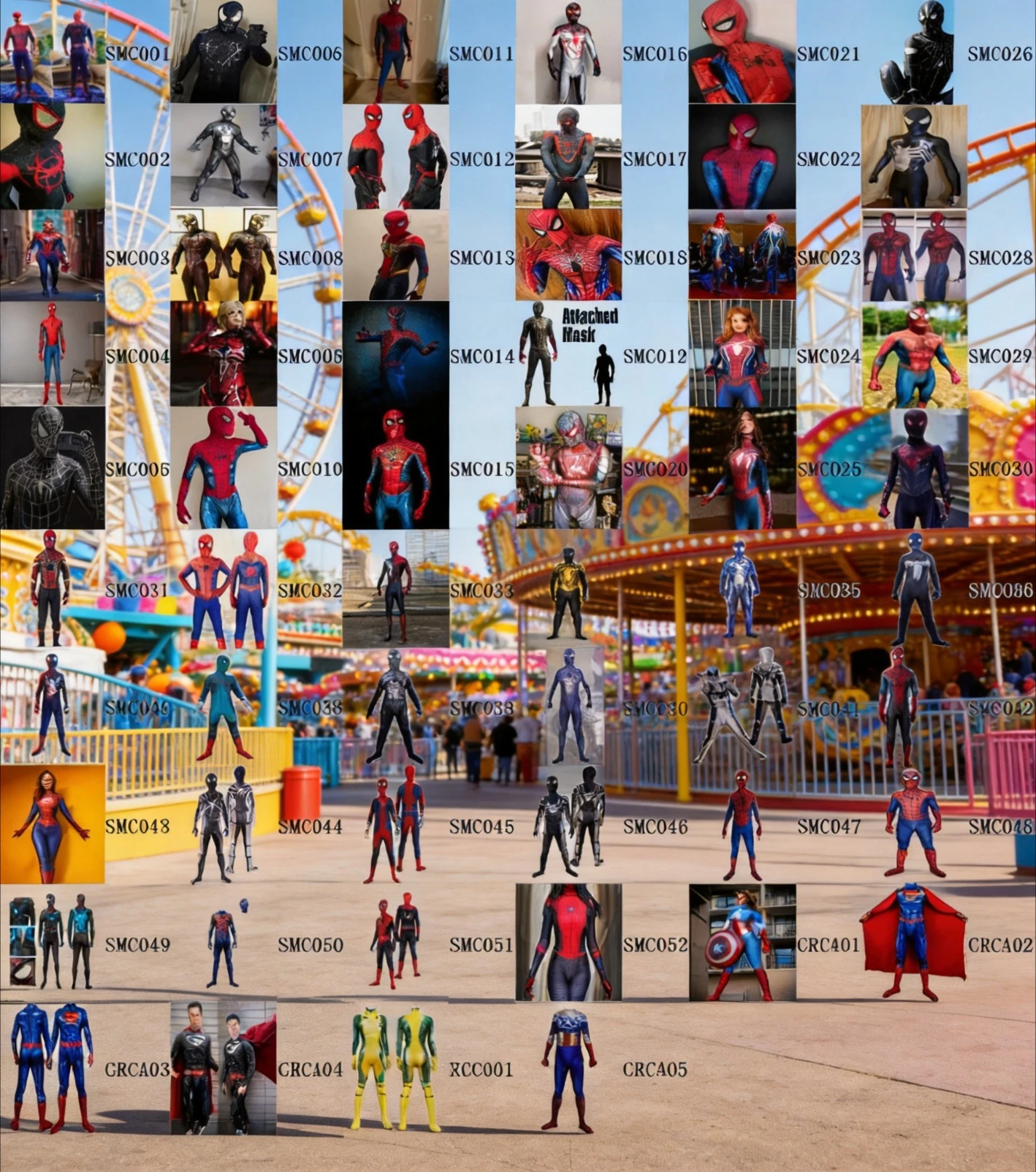 

Adult Cosplay Superhero Suit Jumpsuit Halloween Costume Zentai Bodysuit Suit Super Costume adults-5