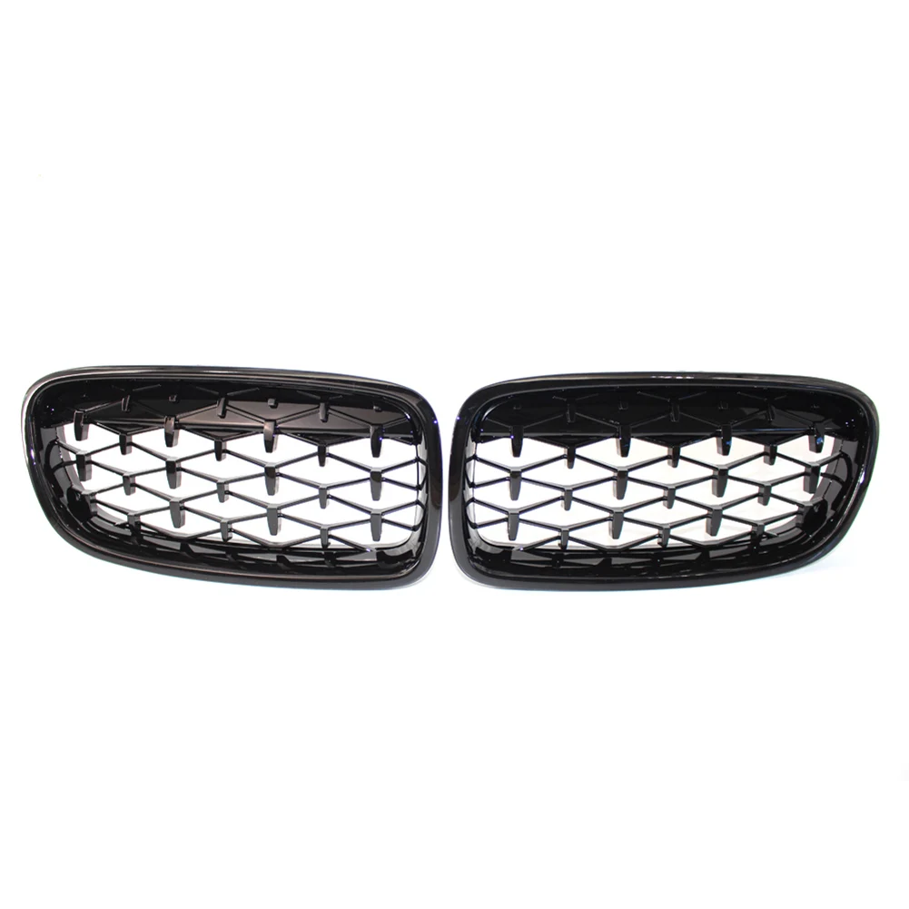 Glossy Black Car Front Grille Diamond Meteor Styling Racing Grills For BMW F30 F31 3Series 320i 328i 330i 335i 2013-2018