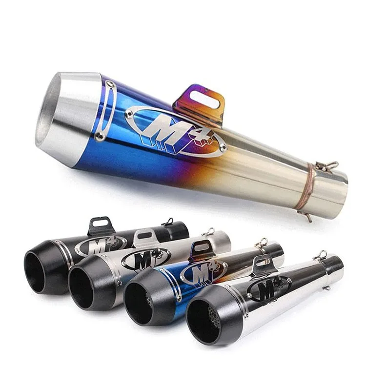 

Motorcycle modification exhaust pipe muffler M4 exhaust pipe 51 caliber high temperature resistance
