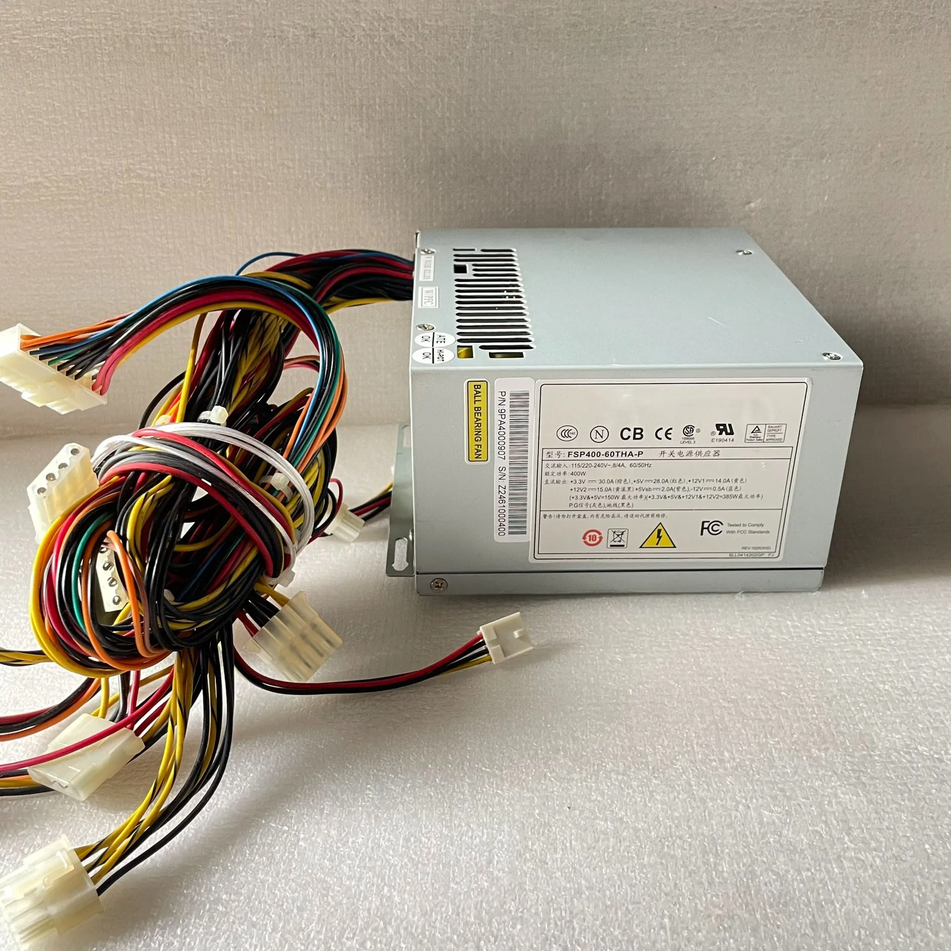 

FSP-400-60THA-P 70PFL Industrial Control Computer Server Power 400W FSP-400-60THA-P