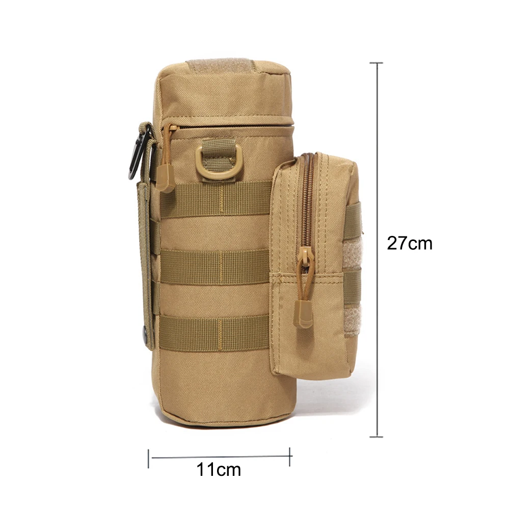 Tactical Molle Water Bottle Holder Bag Military Hydration Carrier Kettle Pouch Strap Water Bottle Outdoor Travel Camping Fishing