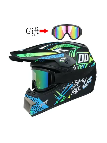 Motorcycle helmet children off-road helmet bike downhill AM DH cross helmet capacete motocross casco