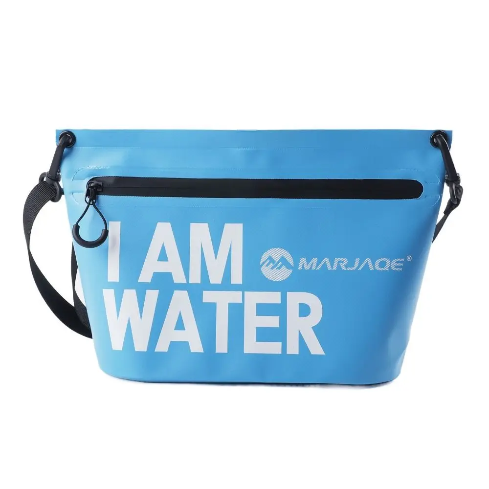 

Creative Waterproof Storage Bag Portable Durable Swimming Pouch Large Capacity with Zipper Rainproof Shoulder Bags Rafting