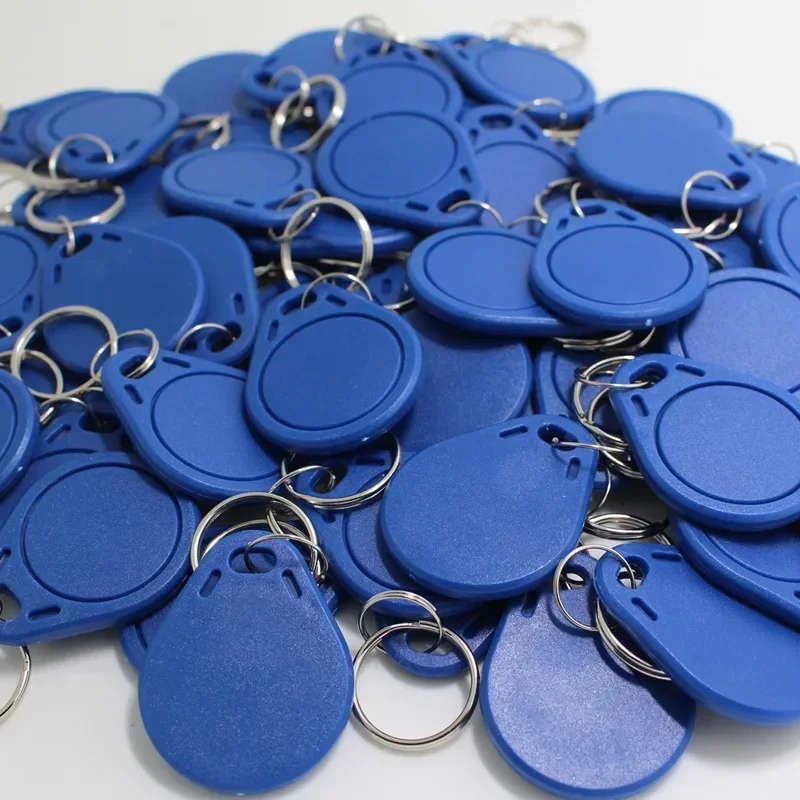 125KHz Proximity RFID Access Control Smart Card, 5pcs Keyfobs, 11 Colors Keyfob Protection