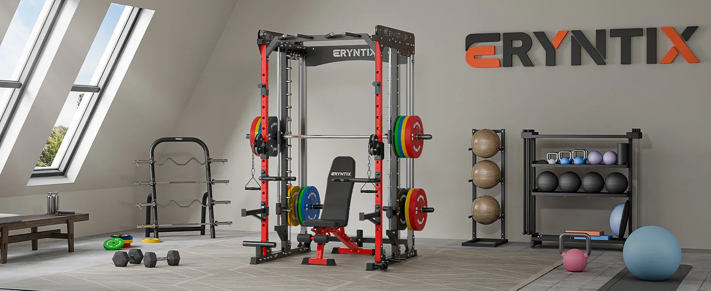 smith machine with leg press