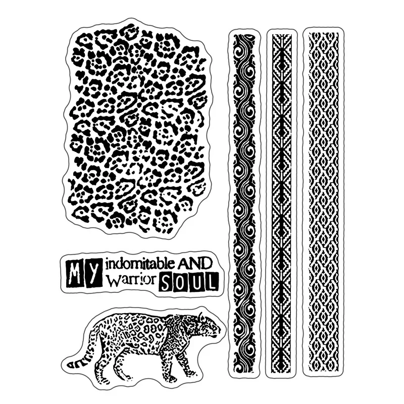 2022 DIY Nieuwkomers Clear Stempels Seal Voor Scrapbooking en Kaarten Maken Amazonia Vlinder Snake Stempel Set Account Craft Set