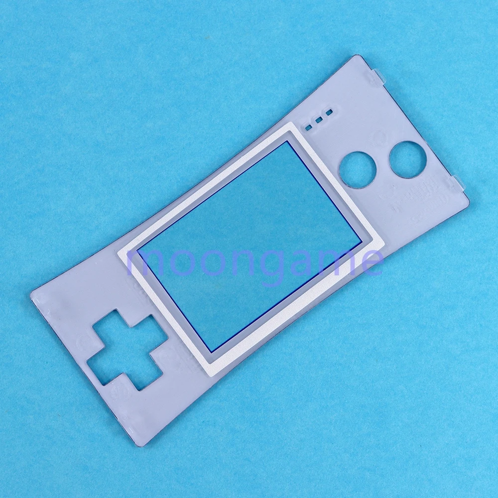 1 قطعة ل نينتندو GameBoy مايكرو غطاء الجبهة غطاء اللوحة لنظام GBM الجبهة شل