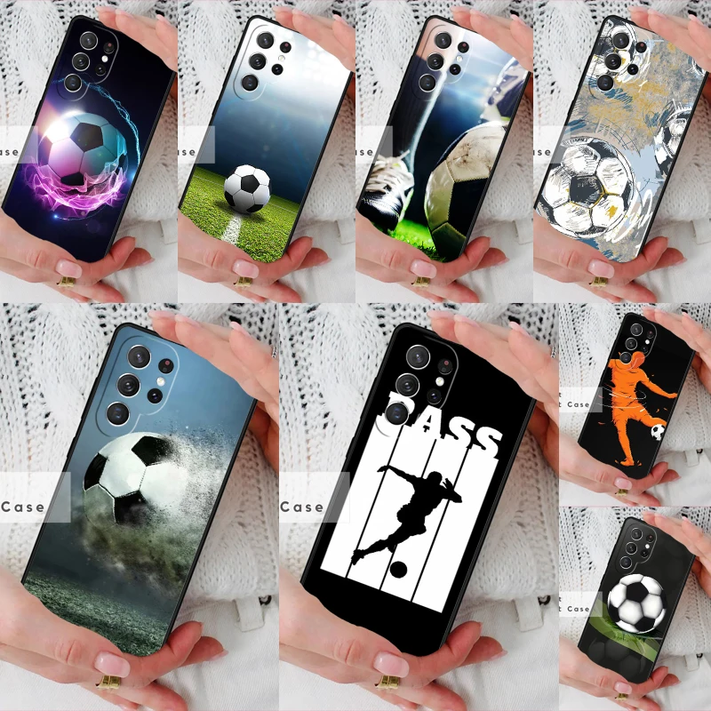 Football Sport Football Phone Cover Case for Samsung Galaxy S26 Ultra S20 FE Note 10 S24 S23 S21 S25 Plus S22