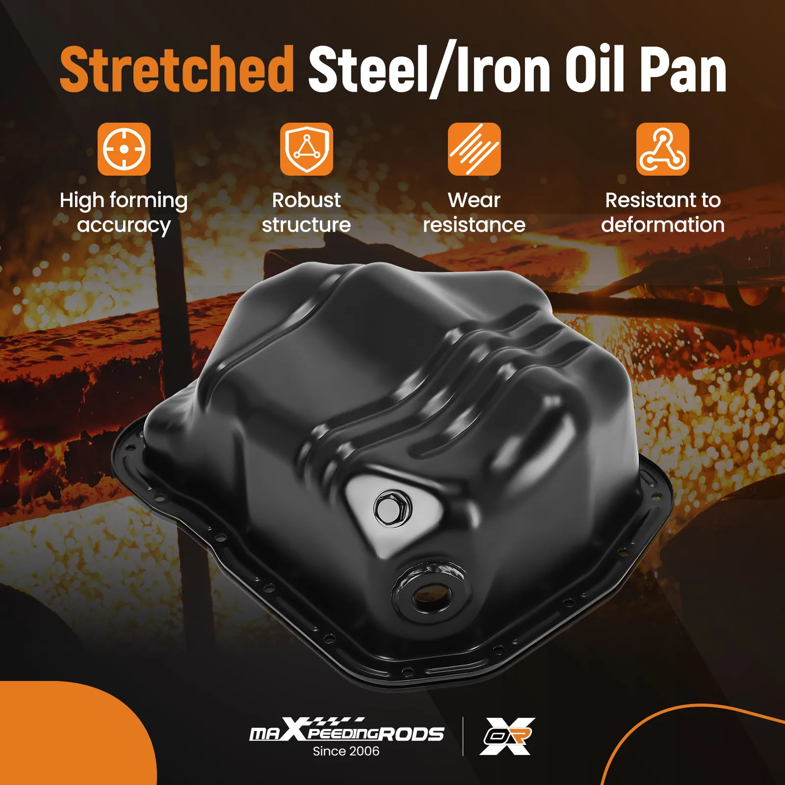 

Новый масляный поддон двигателя для Chevrolet Express, Silverado, GMC Savana, Sierra 12627247