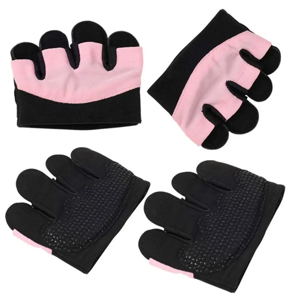 Comfortable Fitness Gloves Sweat-absorbing Gym Gloves for Men Women Weight Lifting Training Fitness Breathable Anti-slip Hand