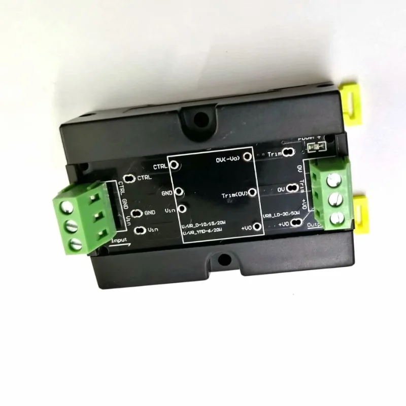 Power module wiring base, guide rail base applicable size 25.4 * 25.4 or 50.8 * 25.4 universal type