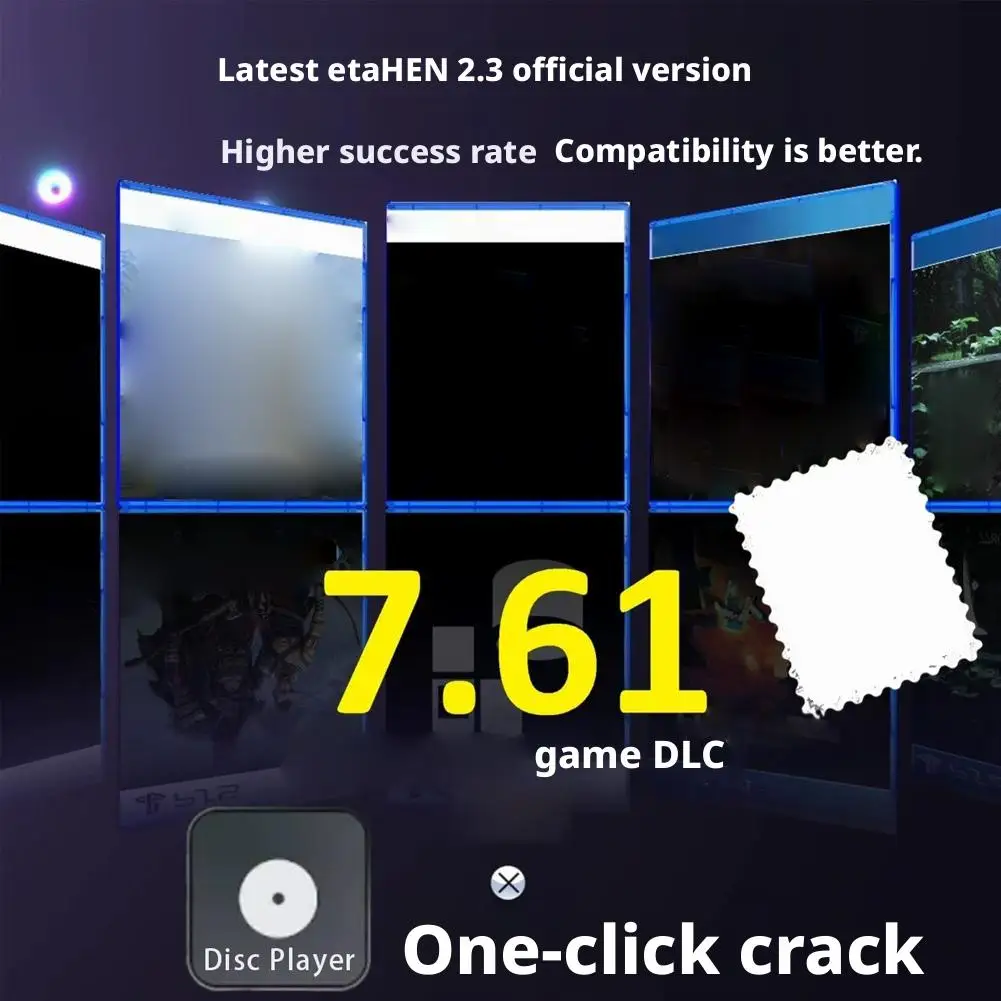 لعبة PS5 قرص بلو راي إرم قرص مضغوط متقدم للبرامج الثابتة 4.03-7.61 PS5 وحدة تحكم ألعاب قرص قابل للتشغيل عالي الجودة #3