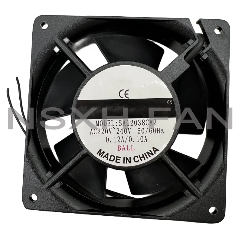 New SA12038CA2 220V-240V CNC Lathe Cooling Fan 12cm